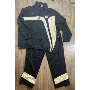 Vintage Nike Virginia Tech Team Issued Warmup Tracksuit Mens XL Chick-Fil-A Bowl